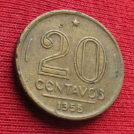 Brazil 20 Centavos 1955 KM# 562 *VT Brasil Bresil Brasile Brazilia Brazilie - Brésil