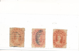 Australie Tasmanie N° 21 A X 3 Oblitérés - Used Stamps