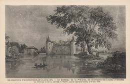 EPISODE DES GUERRES DE VENDEE - AIGREFEUILLE  (environs)- Chateau De La Preuille En St Hilaire De Loulay - Aigrefeuille-sur-Maine