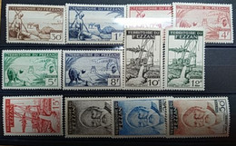 Fezzan - YT N° 56 à 67 ** - Neuf Sans Charnière - 1951 - Unused Stamps