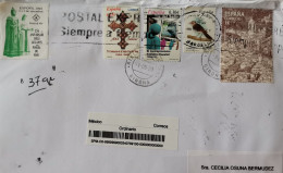 2023 Spain Postal Exprés Siempre A Tiempo Postmark Pineda Del Mar Cover - Brieven En Documenten