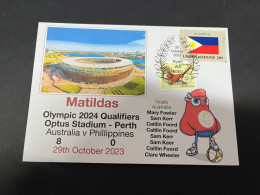 31-10-2023 (5 U 46) Australia (8) V Philippines (0) - Matildas Olympic 2024 Qualifiers (match 2) 29-10-2023 In Perth - Eté 2024 : Paris