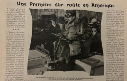 1903 AUTOMOBILE - COURSE DE CÔTÉ D’ORANGE À EAGLE ROCK - VANDERBILT - LA VIE AU GRAND AIR - Autosport - F1