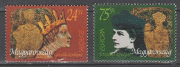 Hongrie Europa 1996 N° 3541/ 3542 ** Femmes Celebres - 1996