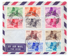 République Du Congo 372-381 Indépendance FDC 1960 - Storia Postale