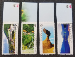 Taiwan Scenery 2006 Mountain Landscape Waterfall Lake Tourism (stamp Margin) MNH - Unused Stamps