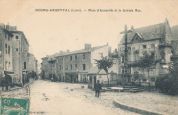 42 // BOURG ARGENTAL   Place D Armeville Et La Grande Rue - Bourg Argental