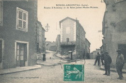 42 // BOURG ARGENTAL   Route D Annonay Et De St Julien Molin Molette - Bourg Argental