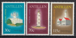 NETHERLANDS Antilles 723-725,unused,lighthouses - Curaçao, Nederlandse Antillen, Aruba