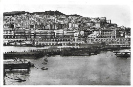 Algérie - ALGER Vu De La Mer - Le Port -204 Bis - Affranchissement Avec TP N° Yvert 109 - 24 2 1938 - Algerien