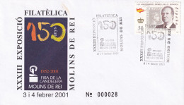MATASELLOS 2001    MOLINS DE REY - Storia Postale