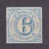 1862 Germany Thurns And Taxis MH 6 KREUZER - Ungebraucht