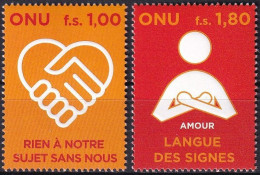 UNO GENF 2008 Mi-Nr. 600/01 ** MNH - Nuevos