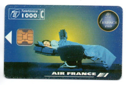 Espace Iso AIR FRANCE Télécarte Es Pagne  Phonecard (D 965) - Andere & Zonder Classificatie