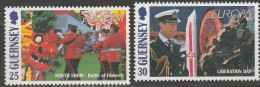 Guernesey Europa 1998 N° 793/ 794 ** Festivals Nationaux - 1998
