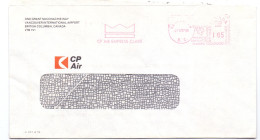 Omslag Enveloppe - Vancouver International Airport - Canada 1985 - 1953-.... Elizabeth II