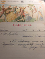 Télégramme Du Royaume De Belgique. Bon état. - Telegrams