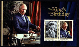 Australia 2023 The King's Birthday  Minisheet MNH - Nuovi