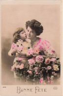 FÊTES - VŒUX - Bonne Fête - Mère Et Fille - Colorisé - Carte Postale Ancienne - Sonstige & Ohne Zuordnung