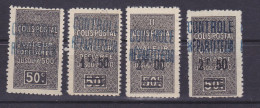 Algérie Colis Postaux  16/19 Neuf ** TB Mnh Sin Charnela Cote 21 - Parcel Post