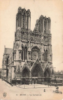 FRANCE - Reims - La Cathédrale  - Carte Postale Ancienne - Reims