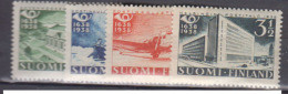 FINLANDE     1938    N. 205 / 208    COTE   10 . 00   EUROS         ( M 185 ) - Nuovi