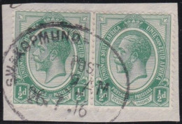 South-West Africa    .    SG    .    Z 17 Paire  . On Paper       .    O  .    Cancelled - Afrique Du Sud-Ouest (1923-1990)