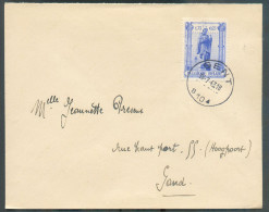 N°620 - Affr.  METIERS à 1Fr. 75 Obl. Sc GENT 18.7.43 Sur Lettre Vers Gand -  21702b - Storia Postale