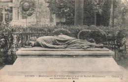 FRANCE - Reims - Monument De L'Abbé Miroy Par De Saint Marceaux Au Cimetière Du Nord - Carte Postale Ancienne - Reims