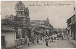 Colombo Ceylon - Sea Street - Hindu Chetty Temple - Sri Lanka (Ceylon)