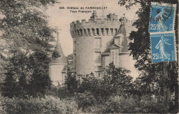 FRANCE - Château De Rambouillet - Tour François 1er - Carte Postale Ancienne - Rambouillet (Kasteel)