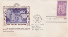 United States 1940 FDC Mailed - 1851-1940