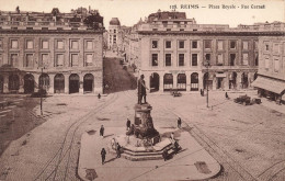 FRANCE - Reims - Place Royale - Rue Carnot - Carte Postale Ancienne - Reims