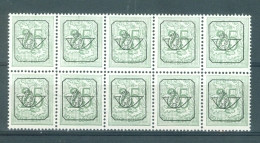 BELGIE - OBP Nr PRE 785 P1 (blok Van 10) - Typo Cijfer Op Leeuw - Préo/Precancels -  - MNH**  - Cote 40,00 € - Typos 1951-80 (Chiffre Sur Lion)