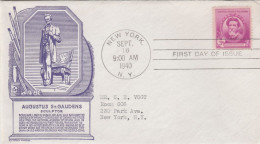 United States 1940 FDC Mailed - 1851-1940