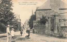 Loscouet Sur Meu * La Rue Principale , Arrivée De St Méen * Villageois - Andere & Zonder Classificatie