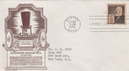 United States 1940 FDC Mailed - 1851-1940