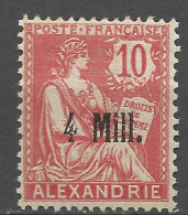 ALEXANDRIE N° 37 NEUF*  CHARNIERE  / Hinge  / MH - Unused Stamps