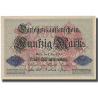 Billet, Allemagne, 50 Mark, 1914, 1914-08-05, KM:49b, SPL+ - 50 Mark
