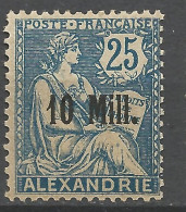 ALEXANDRIE N° 42 NEUF*  CHARNIERE  / Hinge  / MH - Unused Stamps