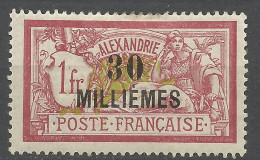 ALEXANDRIE N° 58 NEUF*  CHARNIERE  / Hinge  / MH - Unused Stamps