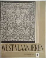 Toegepaste Kunst - Themanummer Tijdschrift WEST-VLAANDEREN 1953 Nr 6 Meubel Keramiek Plastiek Muziek Kunst & Geest - Historia