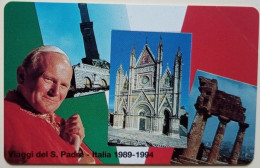 Vatican Lire 5000 MINT SCV- 21 Viaggi Del Papa - Italia - Vaticaanstad