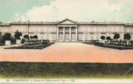 FRANCE - Compiègne - Façade Du Château Sur Le Parc - Colorisé - Carte Postale Ancienne - Compiegne