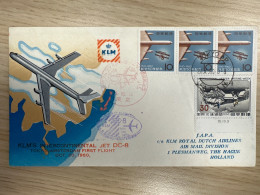 First Flight Tokyo -Amsterdam 1960 - Covers & Documents