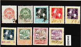 EBEW61LOT-STEMPELMARKEN Österr.-ungarische DONAUMONARCHIE 1914   6-10-14-20-26-30-38-50-64 Filler  Entwertet - Fiscaux