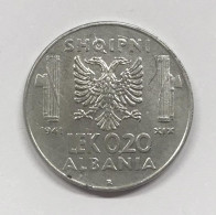 Italy ITALIA Colonia D'Albania 0,20 Lek 1941 XIX Gig.14 Mb E.046 - Albanien