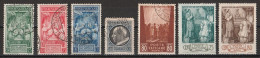 Vatican 1939-44 : Timbres Yvert & Tellier N° 86 - 87 - 89 - 92 - 96 - 98 - 99 - 102 - 104 - 109 - 110 Et 111 Oblitérés. - Gebruikt