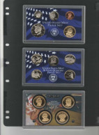 USA - 3 Coffrets Pièces Proof Set Série 2008 - Proof Sets