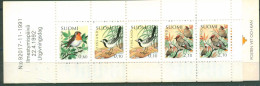 Finland 1992 - Birds, MH 29, MNH** - Cuadernillos